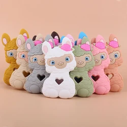 Mordedor de silicona para bebé, cadena de chupete, collar, accesorios para la dentición infantil, 1 unidad