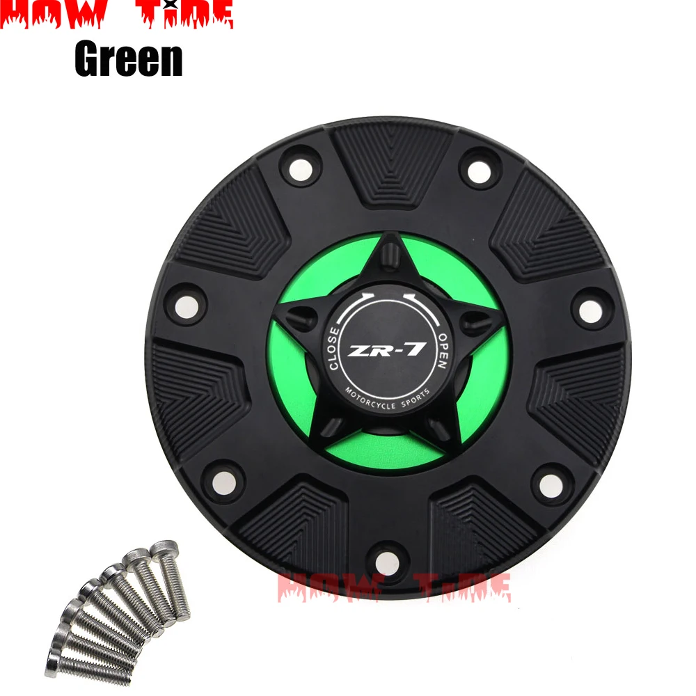ZX-7R крышка топливного бака газа для Kawasaki ZX7R/ZX7RR все годы аксессуары мотоцикла CNC алюминиевая масляная крышка мотоцикла