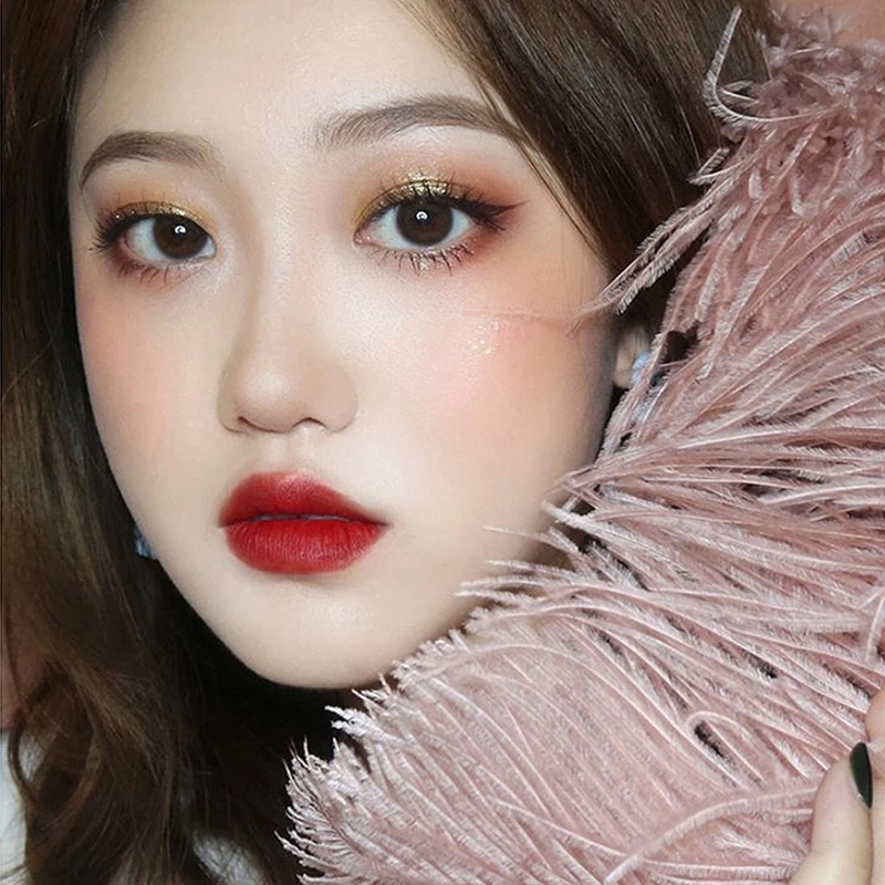 CL050 Waterproof Lip Gloss Elegant Lipstick For Women Lips Makeup Long Lasting Matte Lipstick Small Gold Bar Cosmetic Red Lip CL050 Waterproof Lip Gloss Elegant Lipstick For Women Lips Makeup Long Lasting Matte Lipstick Small Gold Bar Cosmetic Red Lip