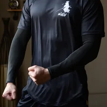 Сплошной цвет открытый езда без рукавов Лето Мотоцикл Велосипед Спорт солнцестойкие вискоза манжеты Баскетбол защита рук