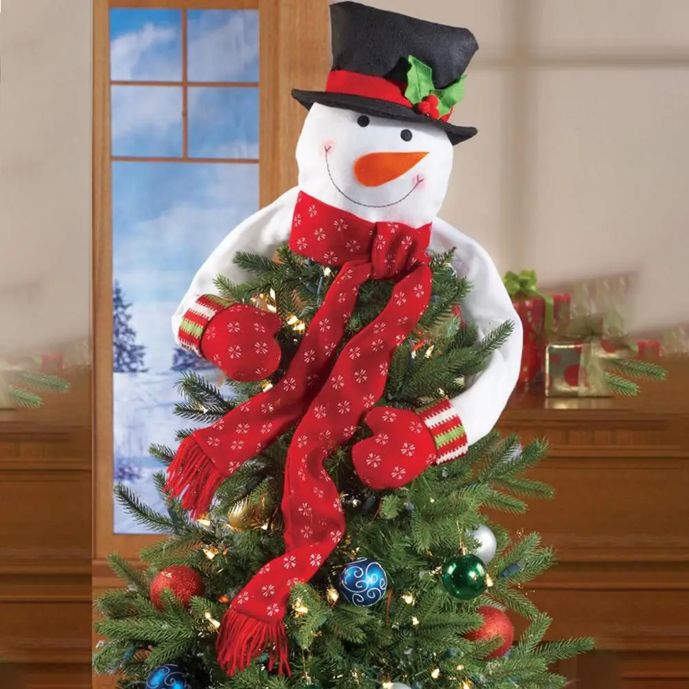 QIFU елочные украшения для дома Navidad Noel Снеговик Санта Клаус подарки на год