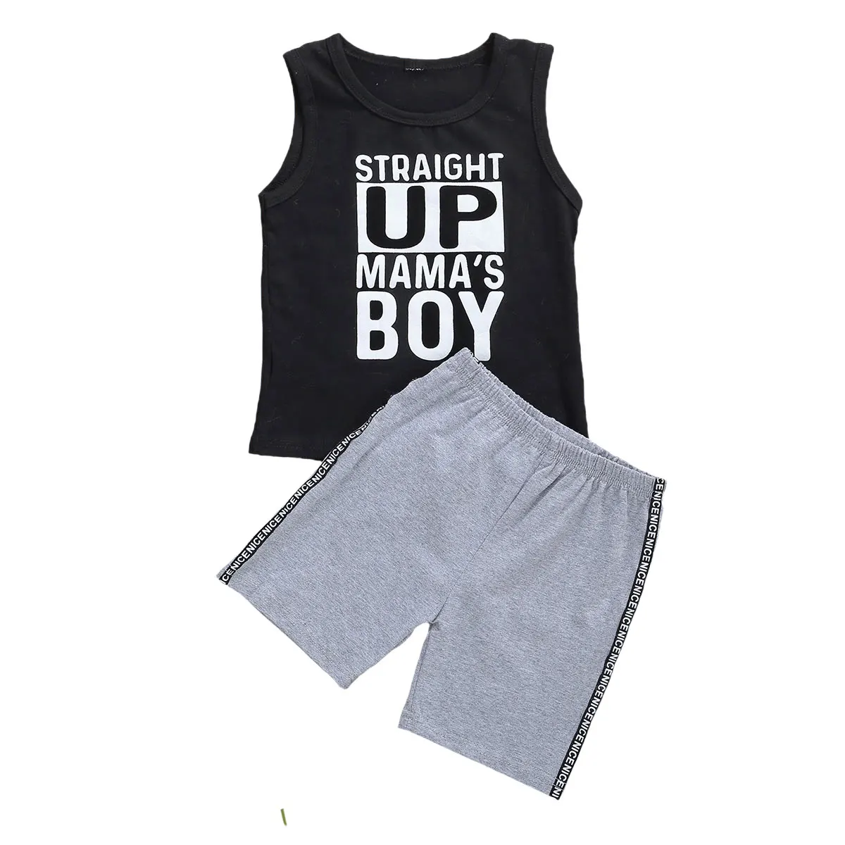 2 шт. Детский Повседневный жилет и шорты | Детская одежда обувь