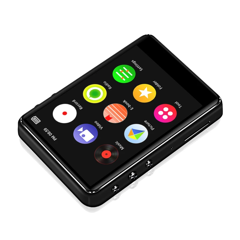 2.4inch full touch screen Bluetooth 5.0 mp4 player built-in speaker with e-book FM radio voice recorder video playback,mp4 player