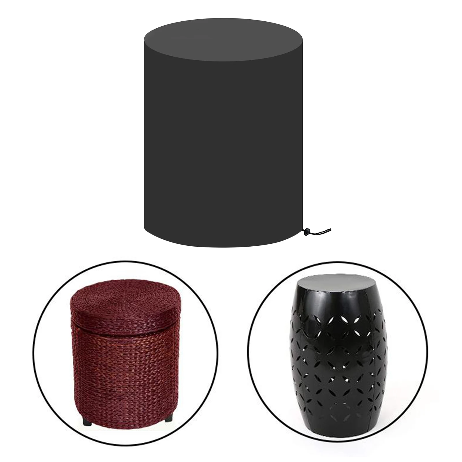 

Waterproof Outdoor Garden Furniture Small Round Table Patio BBQ Covers