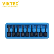 

VT13102C 9pc 1/2" Impact Bits Spline Socket Kit