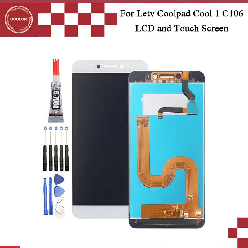 Запасной ЖК-дисплей c106-7 дюйма для Letv LeEco Coolpad cool1 Dual c106 C106-9 C106-8 кодирующий