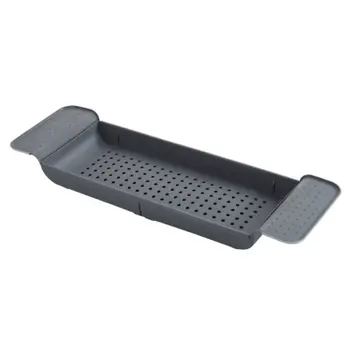 

Tub Bathtub Shelf Caddy Shower Expandable Holder Rack Storage Tray Over Bath Multifunctional Organizer For Bathroom Shower