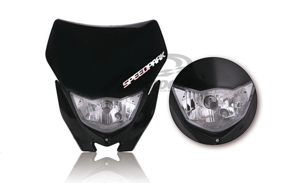 Мотоцикл Внедорожный H4 Фары для Yamaha Honda WR 450 250 YZ TTR эндуро супермото Байк фары для мотокросса обтекатель