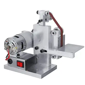 

220V Multifunctional Grinder Mini Electric Belt Sander DIY Polishing Grinding Machine Cutter Edges Sharpener 330*10mm