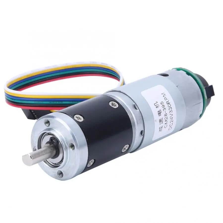 DC 24V 330RPM мотор-редуктор для снижения скорости двигателя с электромотором