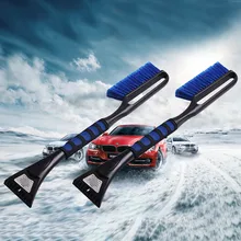 Автомобильный скребок для снега и льда, Очищающий автомобильный скребок для льда, щетка для удаления снега, щетка для удаления снега D2