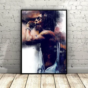 

Wiz Khalifa Art Poster Canvas Painting Print Wall Art Decor Dropshipping