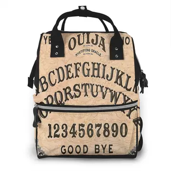

Ouija Board Spirits Print Baby Nappy Changing Diaper Mummy Bag Maternity Backpack Bags Stroller Baby Care Waterproof Backpack