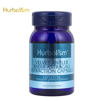 

Hurbolism Velvet Antler Radix Astragali Extraction Capsule, Pills for Men, All Natural Plants Extract, No Side Effect, 50pcs