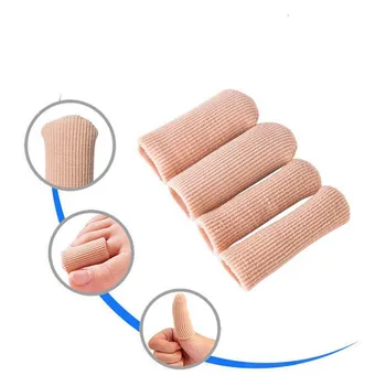 

3 Size New Durable Gel Cap Finger Toe Blister Callouses Relief Tube Protector Small Foot Care Health Toe Health to Insoles P0050