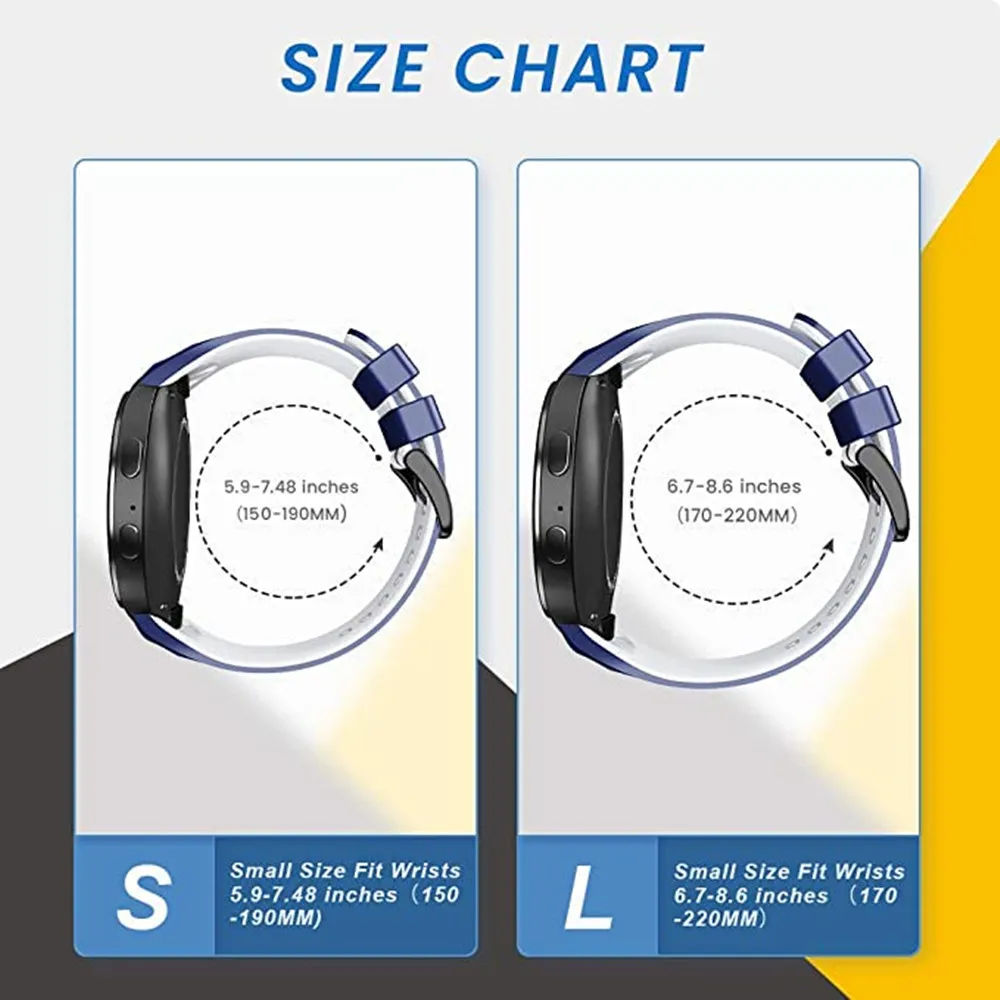 ANBEST-Correa deportiva para Samsung Galaxy Gear S2 R720 R730, pulsera de silicona, accesorios para reloj inteligente