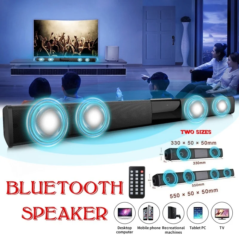 ТВ домашний кинотеатр звуковая панель беспроводная Bluetooth - Цена: 2 068,78 - 2 871,96 руб.