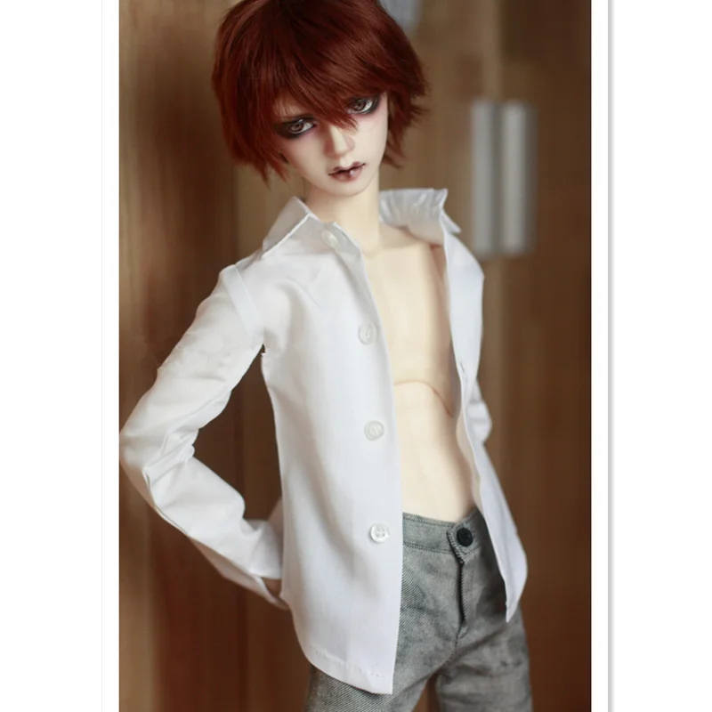 1/3 1/4 BJD SD Кукла Одежда для BJD куклы аксессуары, Модная белая черная футболка Игрушка Одежда для кукол