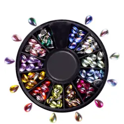 1 шт. диск для ногтей 12 цветов Волшебная водяная дрель прозрачная Хрустальная дрель наклейка для ногтей CC128