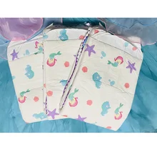 Подгузники для взрослых ABDL 3 шт. 6000 мл отключаемые подгузники Nappie с принтом единорога бумажные подгузники среднего размера подгузники на липучке стильные подгузники Подгузники для взрослых ABDL 3 шт. 6000 мл отключаемые подгузники Nappie с принтом единорога бумажные подгузники среднего размера подгузники на липучке стильные подгузники
