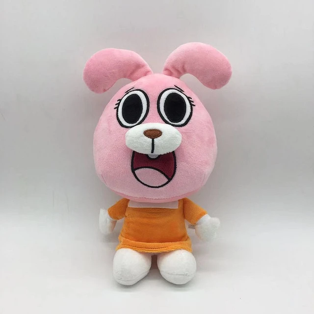 Kawaii The Amazing World Gumball Darwin Anais Plush Doll Toy Cute Cat