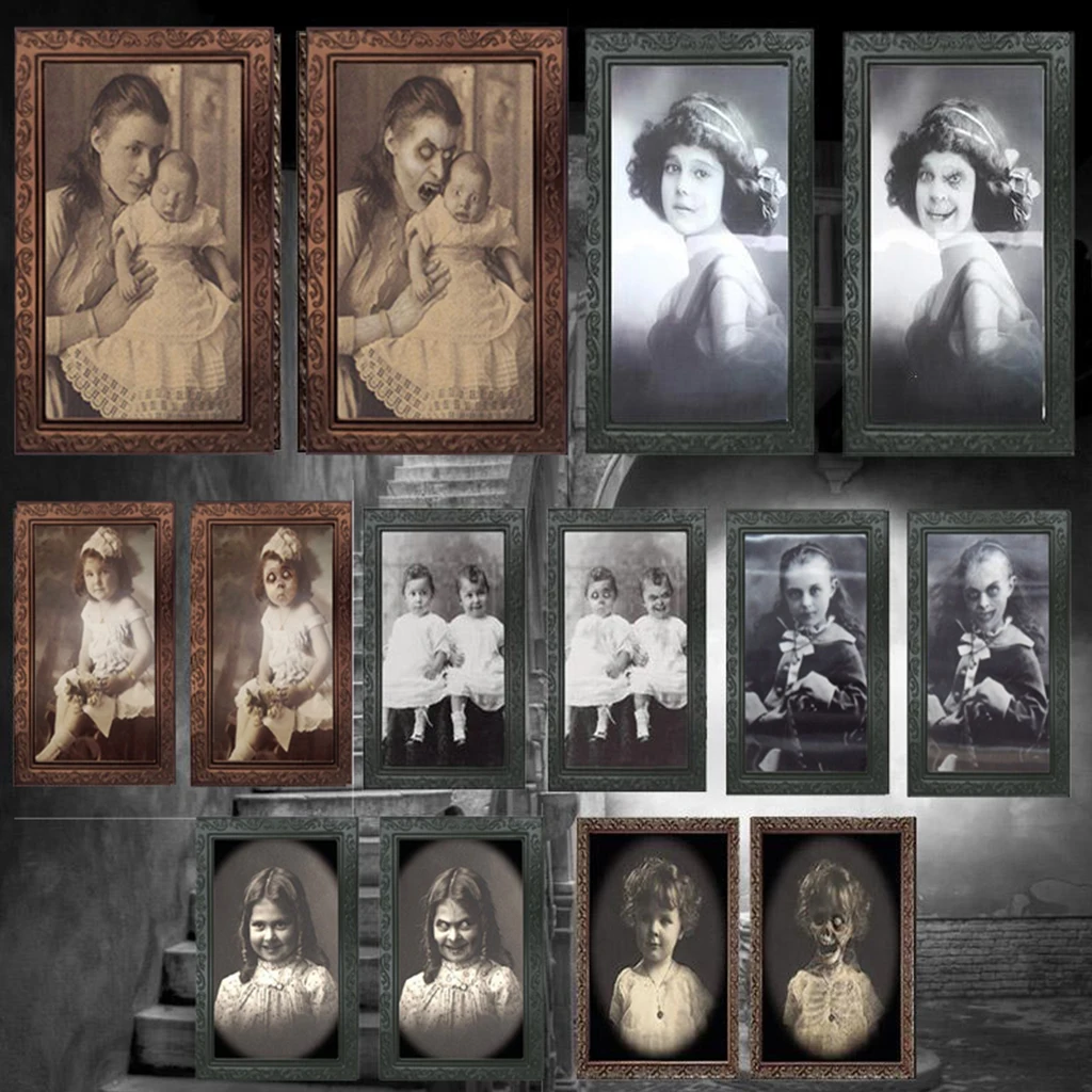 3d рамка для фотографий с изображением призрака аксессуары рукоделия декор