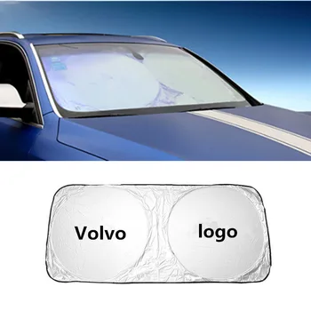 

150x70cm Car Accessories Front Sunshade stickers on Car For Volvo Xc60 S60 s40 S80 V40 V60 v70 v50 850 c30 XC90 s90 v90 xc70 s70