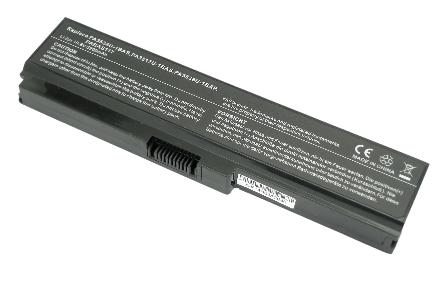 Аккумуляторная батарея (аккумулятор) для ноутбука Toshiba C650 C660 C655 L655 L750 L775 X770 4400mah OEM |