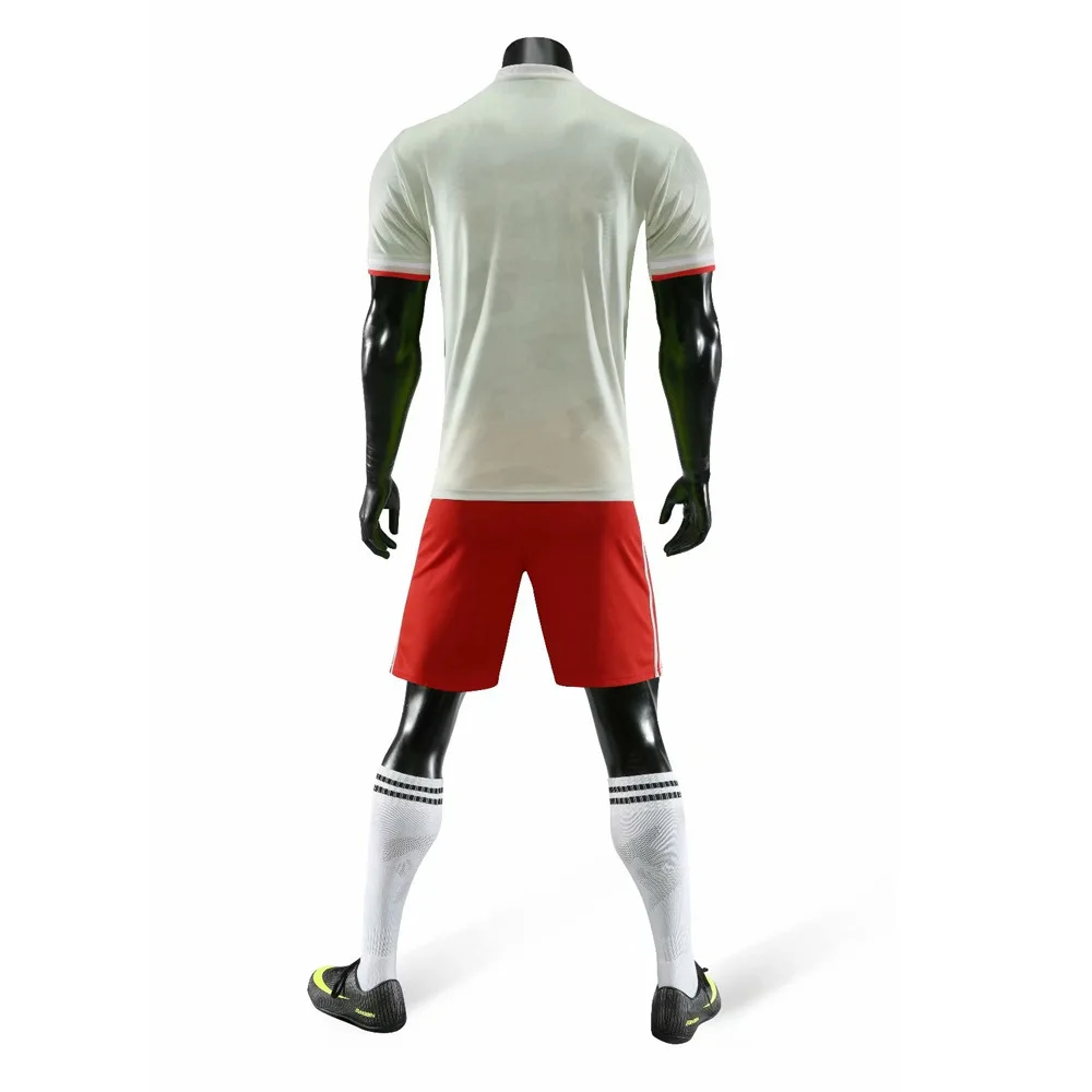 Football Jersey 19/20 Blank Soccer Uniforms Custom Football Jerseys Soccer Kit Men Football Training Set Boys Girls Sports Suit