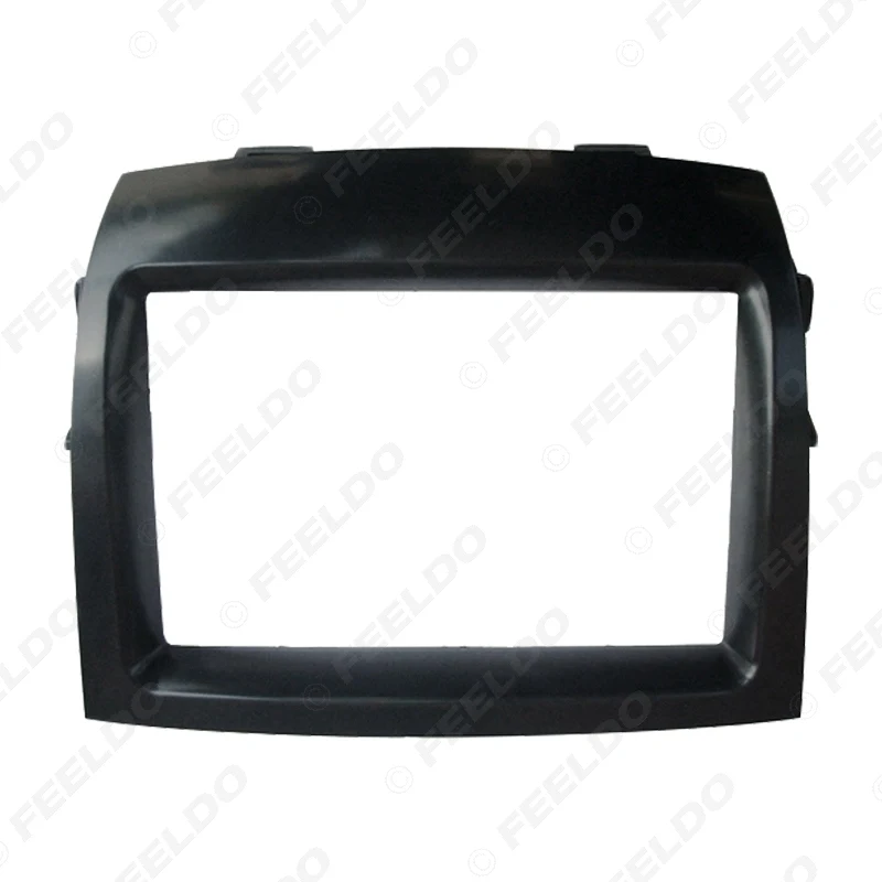 FEELDO автомобильный радиоприемник с адаптером фасции Для Toyota Sienna 2004-2010 стерео 2DIN CD/DVD панель приборная рамка Комплект отделки