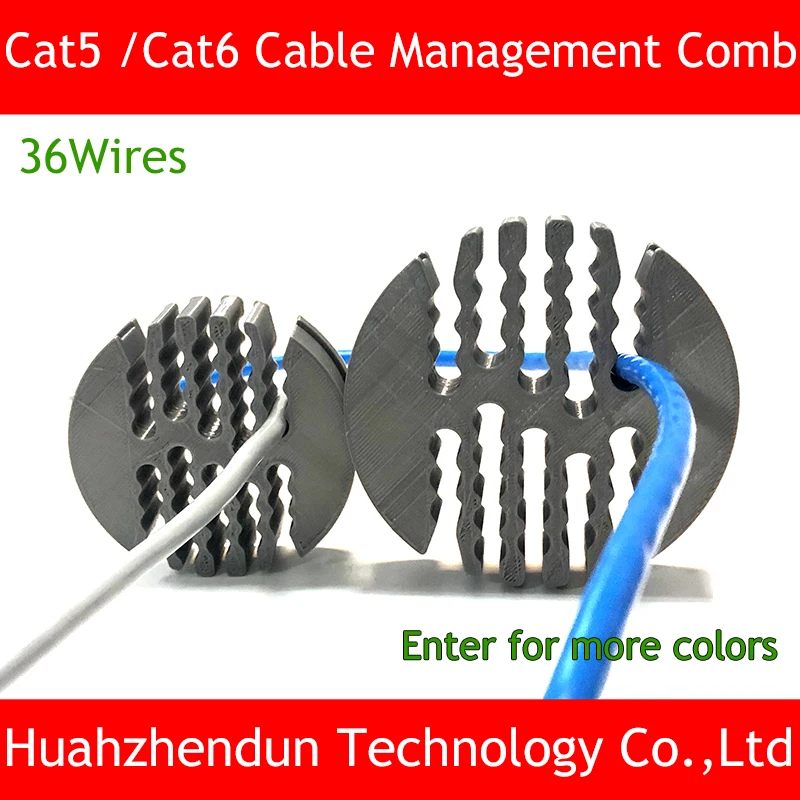 36 отверстий категории 5 / Cat5E Category6 инструмент для управления кабелем фиксация