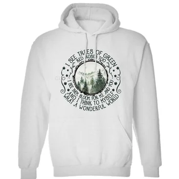 

Hippie I See Trees Of Green & Rose Too Men Sport Grey Cotton Mens Neutral (Womens) Winter Hoodies Sweatshirts Free Shipping