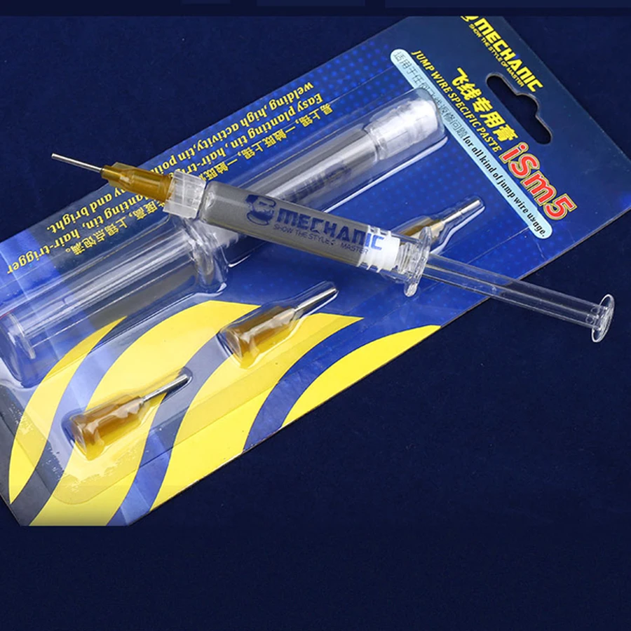 Механик Fly line jump wire специфическая паста с 3 иглами для всех видов использования провода jump