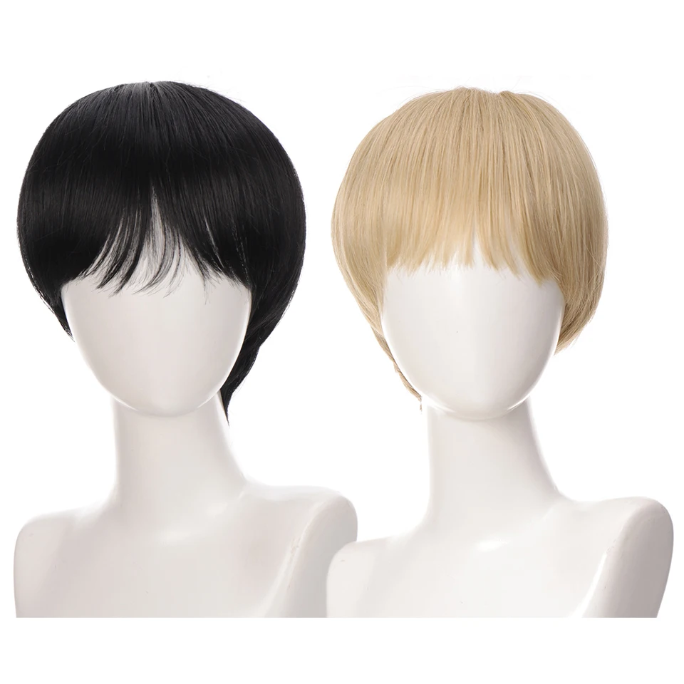 Парик AILIADE для косплея мужчин и женщин прямые синтетические термостойкие волосы