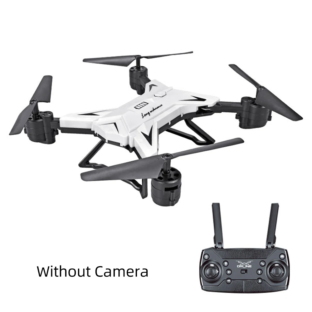 white without camera Wifi FPV RC вертолет Дрон с камерой Профессиональный складной Квадрокоптер с длительным сроком службы батареи Квадрокоптер игрушки для детей - Цвет: white without camera