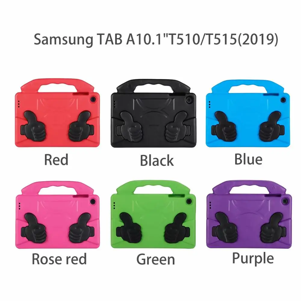 Детский безопасный противоударный EVA портативный чехол-подставка для samsung Galaxy Tab A 10,1 SM-T510 SM-T515 T510 T515 чехол для планшета+ ручка