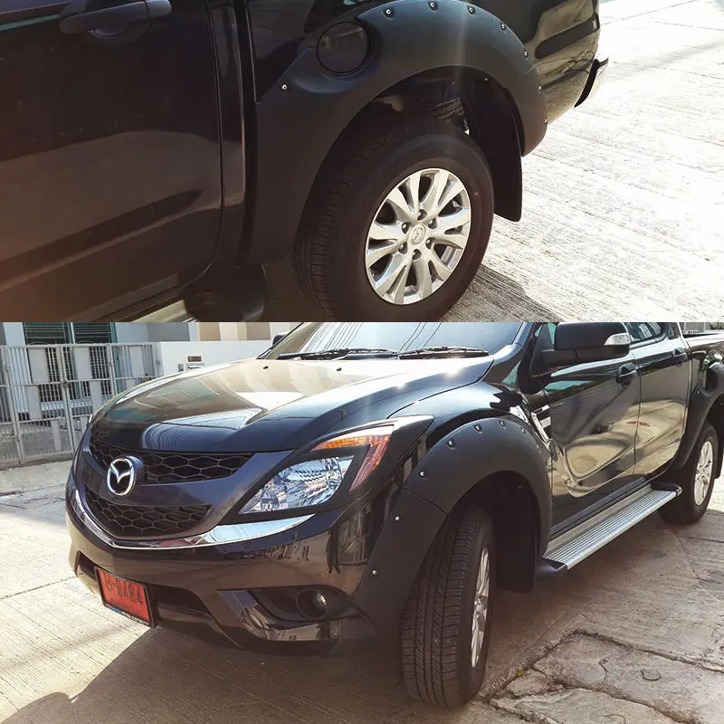 Брызговики для Mazda Bt50 2012 2013 2014 2015 2016 2017 2018 двойная кабина|Грязезащита| |