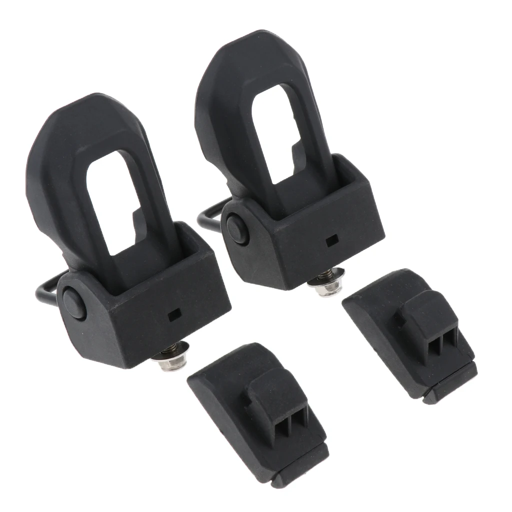 Replacement Hood Latches Hood Lock Catch Latches Pair for For Jeep Wrangler 2007-2018 JK JL (Black)