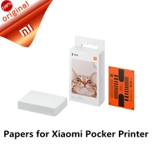 XIAOMI Карманный принтер Бумага самоклеящаяся принт цинкованные Бумага 10/20/50 листов для XIAOMI 3-дюймовый мини Карманный фотопринтер