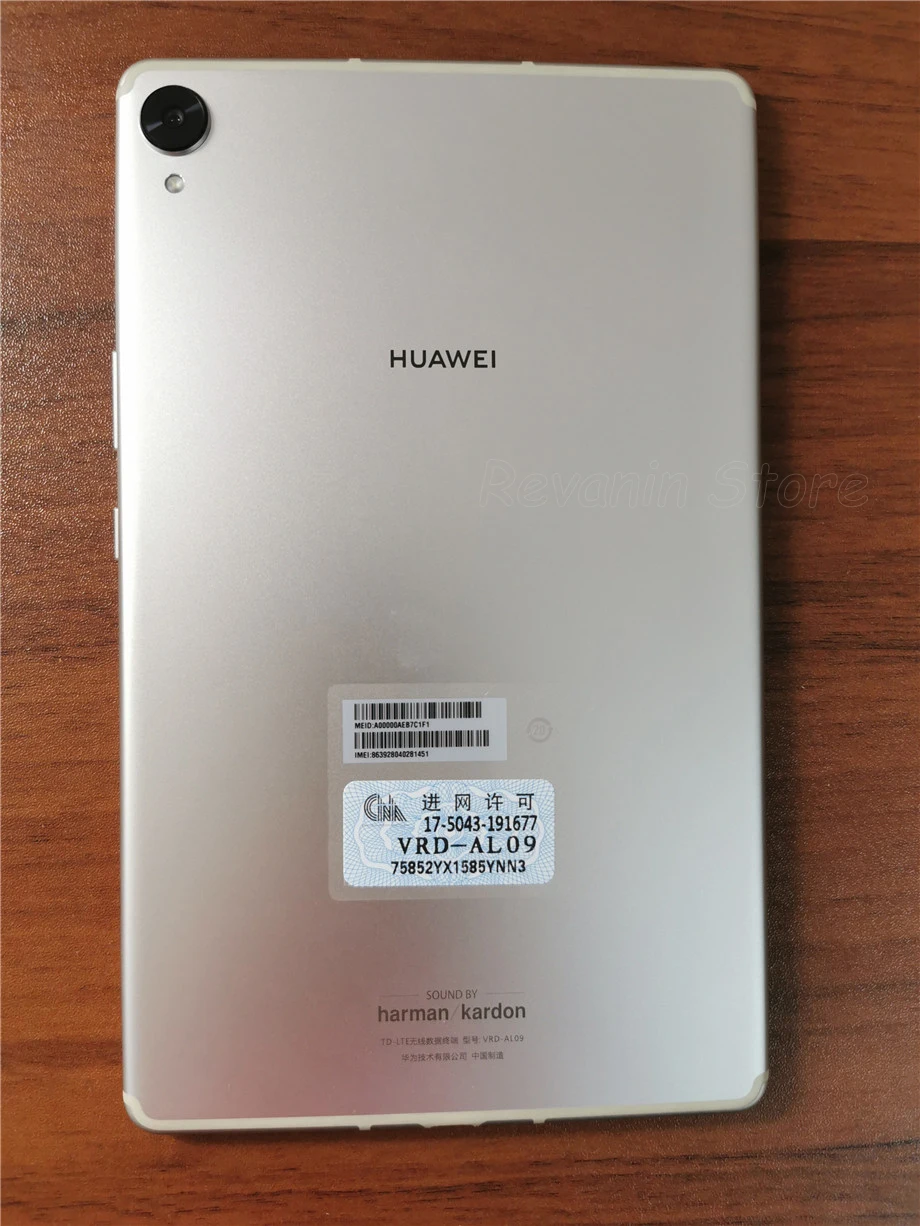 Оригинальный huawei Mediapad M6 8,4 дюймов стол Kirin 980 Восьмиядерный Android 9,0 ips экран 2560x1600 6100 мАч тип-c 13.0MP камера