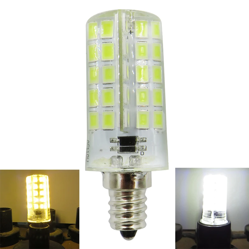 Practical Boutique Dimming LED Corn Bulb Mini Silicone lamp 72 Leds SMD