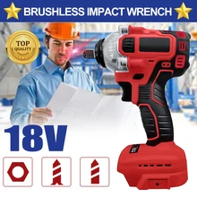 Chave de impacto sem escova sem fio para makita 18v energia elétrica 1/2 Polegada soquete para uso doméstico ferramenta de chave de bateria reachargeable