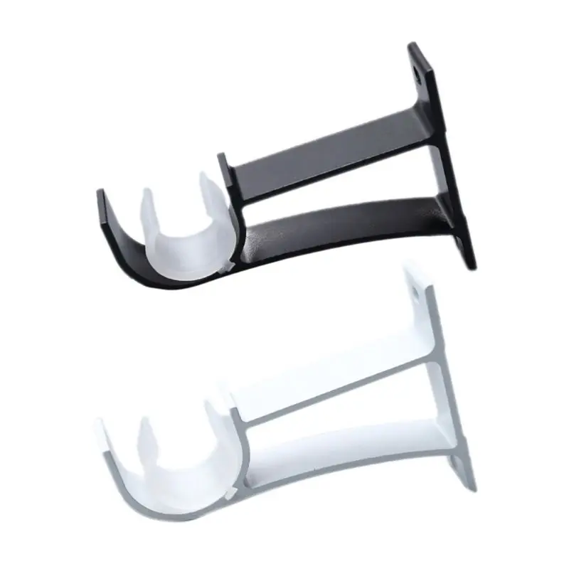 

4pcs/set Curtain Rod Brackets Hook Hanger Holder Ceiling Mounted Home Decor High Quality and Brand New