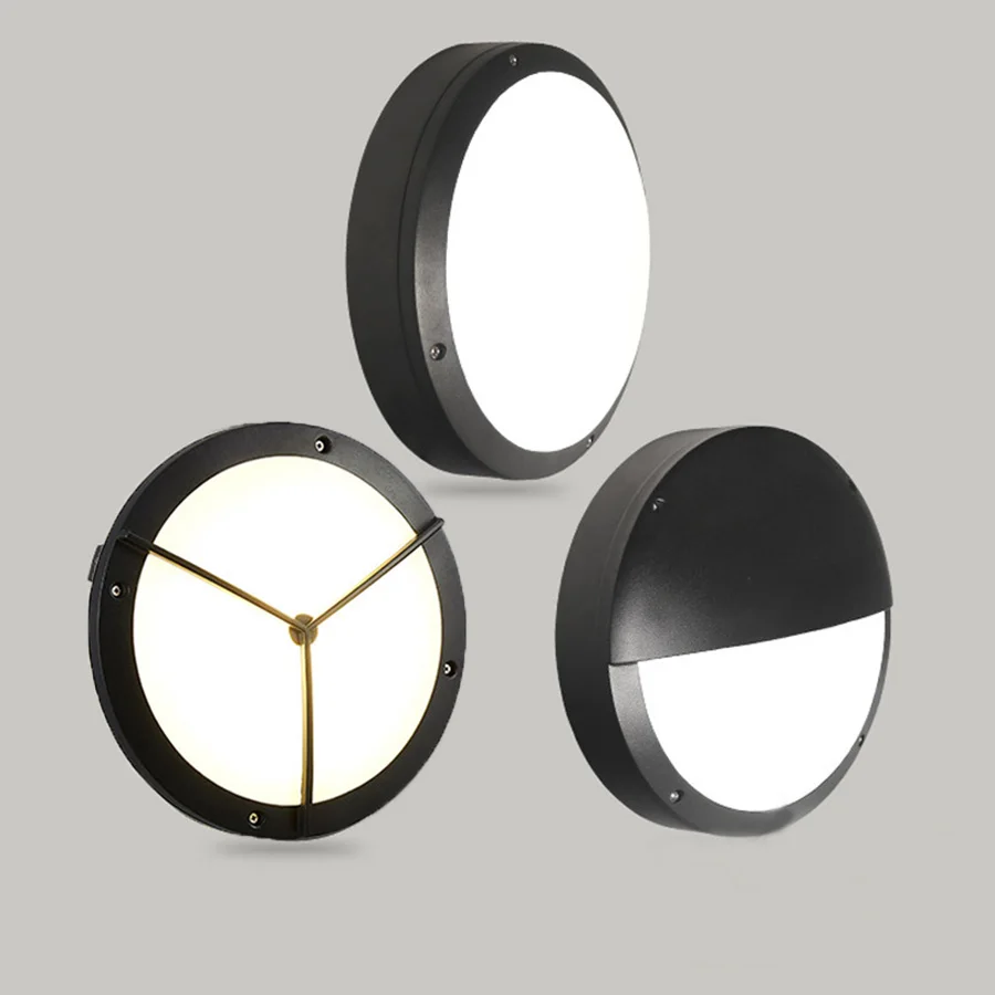 

Thrisdar 18/36W Outdoor Waterproof Led Wall Light Aluminum Villa Balcony Corridor Porch Light Villa Hotel Exterior Wall Light