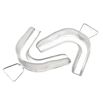 

2pcs Transparent Night Protective Gum Shield Mouth Trays Brusism Teeth Whitening Anti-grinding Boxing Tooth Protection Equipment