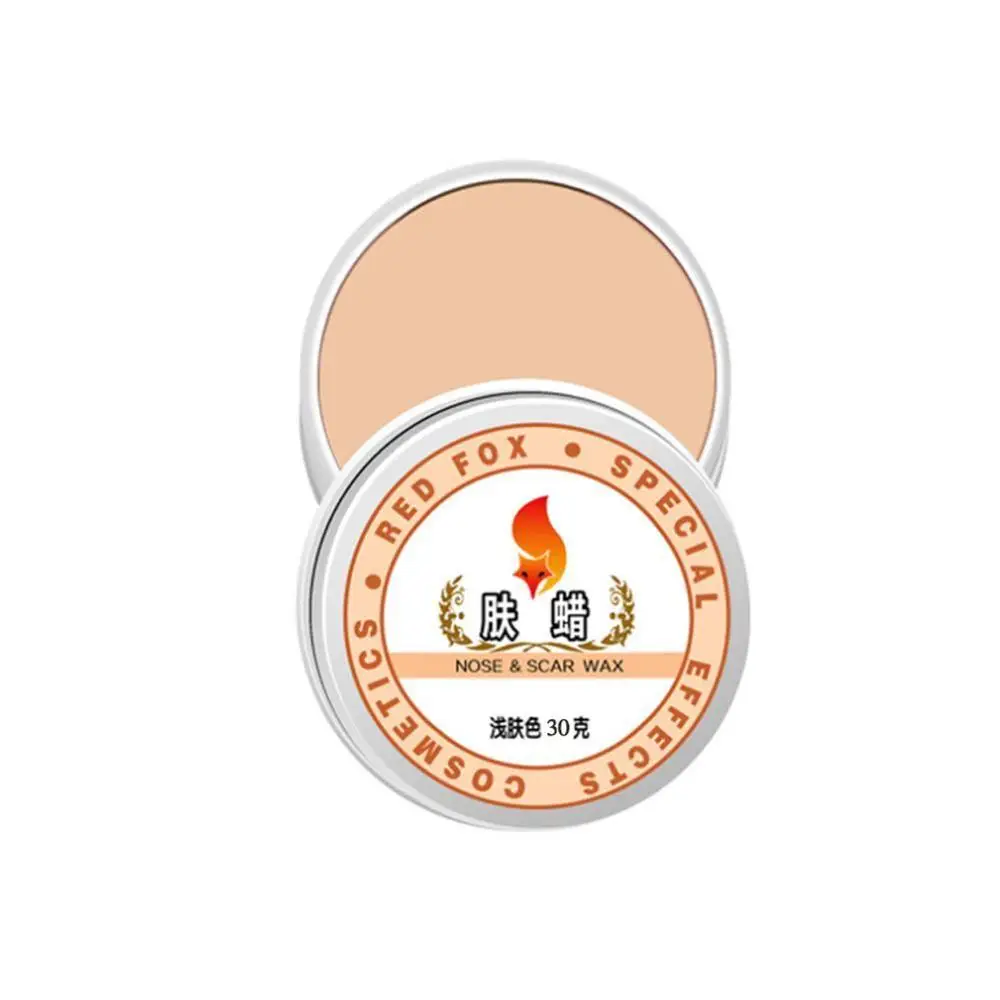30g Новинка, модное платье для Хэллоуина, поддельный шрам, намотанная кожа, воск, для тела, кисточка для румян - Цвет: 30g