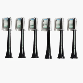 

6Pcs Replacement Electric Toothbrushes Head for Sarmocare S100/S200 Ultrasonic Sonic fit Digoo DG-YS11