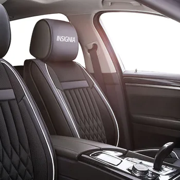 

Car Seat Headrests Covers for OPEL insignia Fashion pu Leather Cover Car Pillowcase