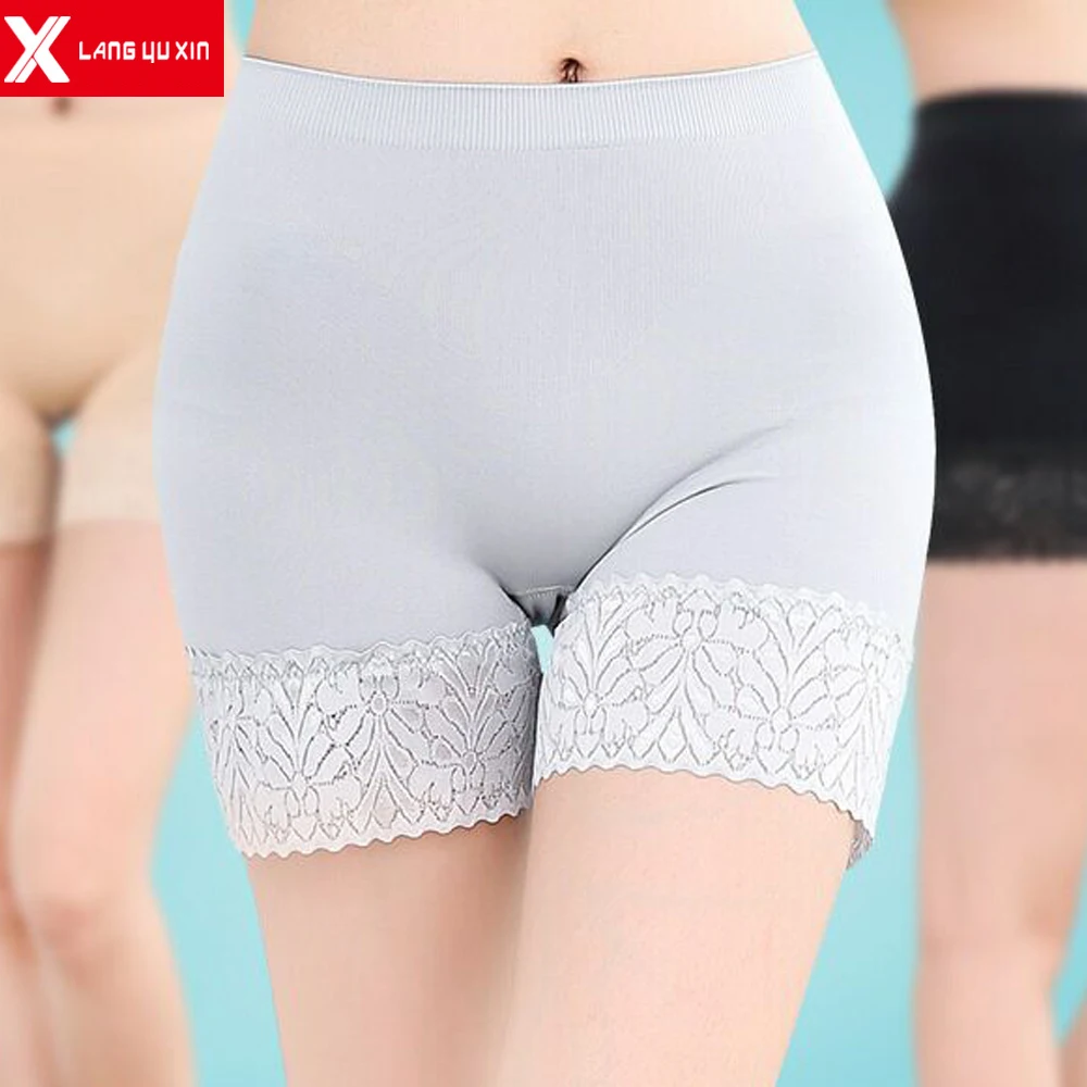 (1 шт. 20 шт.) Большие кружевные шорты безопасности штаны с антибликовым покрытием