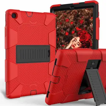 

Tablet Case for Samsung Galaxy Tab A T510 T515 SM-T510 SM-T515 10.1 Inch New Anti-knock Shockproof Hybrid Protective Cover+pen